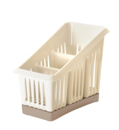 Сушилка для столовых приборов пластиковая 3 секции, цвет в ассортименте Sugar&Spice SE156412/PT1564