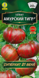 Томат Амурский тигр 20шт. цветной пакет Аэлита