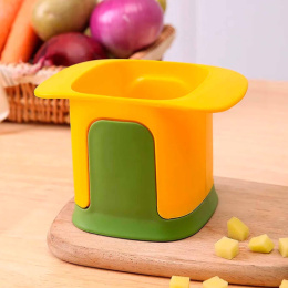 Овощерезка-измельчитель из нержавеющей стали, пластиковый корпус Радужный Дом РД86315