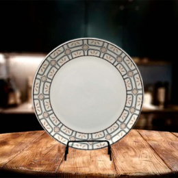 Тарелка керамическая мелкая 150мм Вдохновение Радужный Дом РД21898