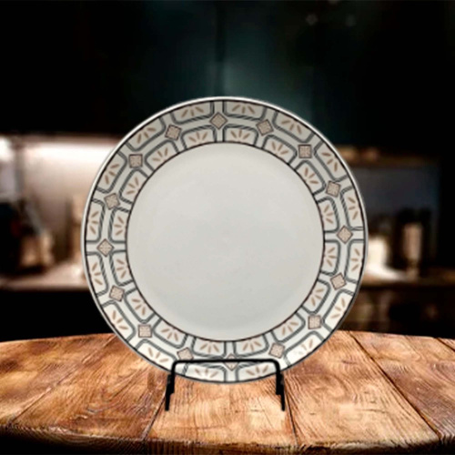 Тарелка керамическая мелкая 150мм Вдохновение Радужный Дом РД21898