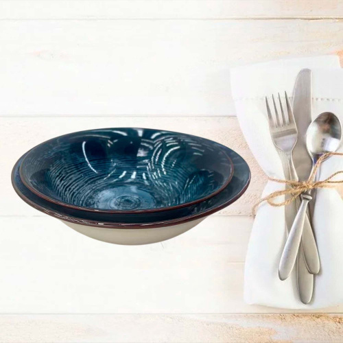 Салатник керамический 180мм Бездна Радужный Дом РД22215