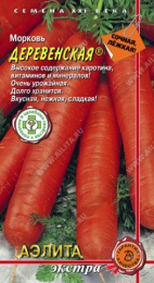 Морковь Деревенская 2г цветной пакет Аэлита