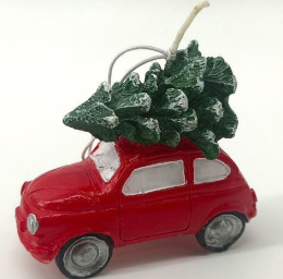 Свеча декоративная Машинка 7,5х3х6,5см Волшебная страна 108629