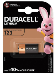 Батарейка Duracell литиевая Ultra Power CR123 ( 1шт. на блистере) A0001263