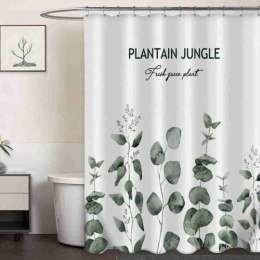 Штора для ванной полиэстер 180х200см, люверсы Радужный Дом РД66683