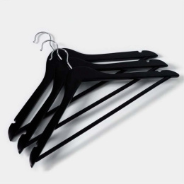 Вешалка - плечики деревянные набор из 3шт. венге Радужный Дом РД12690