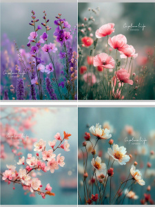 Тетрадь  96 листов Нежная природа-3 96-0132