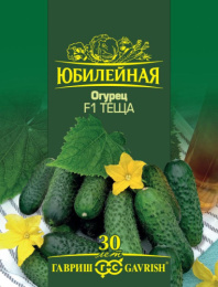 Огурец Теща F1  25шт. цветной пакет Юбилейный Гавриш
