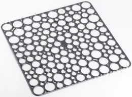 Решетка для мойки пластиковая квадратная 30х30см, цвета в ассортименте Полимербыт С11100