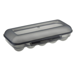 Контейнер для яиц пластиковый на 1 десяток, цвета в ассортименте Idea М1209