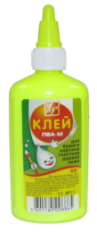 Клей ПВА   85г ПВА-М Луч, желтый флакон 20С 1353-08