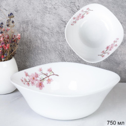 Салатник стеклокерамический квадратный 170мм/750мл Сакура FSW-75XN (7196)/735317