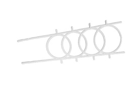 Лесенка для цветов пластиковая Круг 41х16см (для вьющихся) Агропласт Б00288