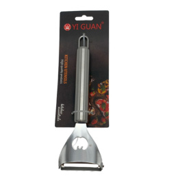 Овощечистка из нержавеющей стали горизонтальная, 17,5см Радужный Дом РД72608