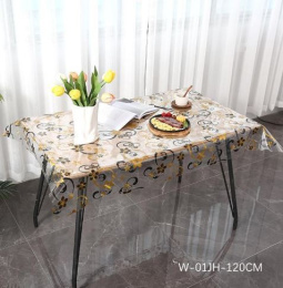 Клеенка столовая силиконовая с печатью 1,2х20м 0,65мм Baizheng W-01JH-120CM