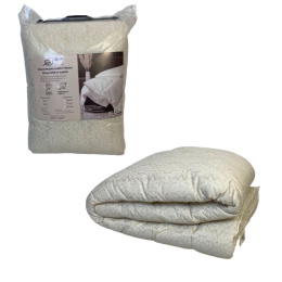 Одеяло 172х205см Овечья шерсть (п/э 90) в чемодане ДомВелл 