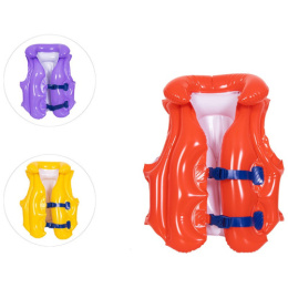 Жилет для плавания надувной 46х42см, цвета в ассортименте, от 3 до 6 лет Sunclub 32288
