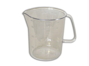 Кружка мерная пластиковая 0,5л тонированная Полимербыт С146
