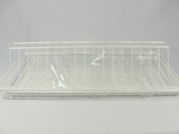 Тарелосушка в шкаф крашеная (белый) 465мм с поддоном Юнитрейд мг-2.3