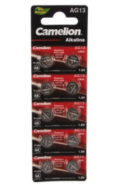 Батарейка часовая Camelion Mercury Free (0%Hg) AG13 LR44 357A (10шт. на блистере) ЭН-12821