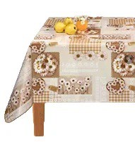 Клеенка столовая на нетканой основе Jaklin 1,4х20м Dekorelle 379