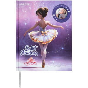 Дневник универсальный твердая обложка Devente Ballet academy 2020500