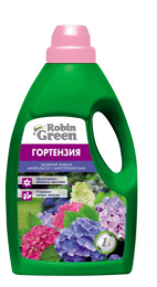 Жидкое удобрение для гортензий 1,0л Робин Грин минеральное комплексное Robin Green