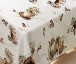 Клеенка столовая на тканевой основе 1,37х20м Oxford 1453-1