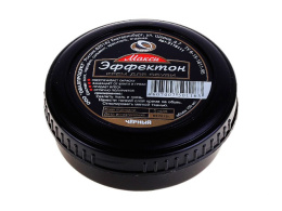 Крем для обуви Макси 100мл черный, в банке (шайба) Эффектон