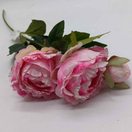 Цветы декоративные  63см Роза пионовидная Радужный Дом РД17594