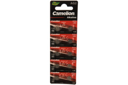 Батарейка часовая Camelion Mercury Free (0%Hg) AG 2 LR726 396A (10шт. на блистере) ЭН-12810