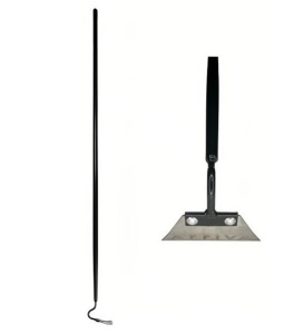 Тяпка нержавеющая сталь 120мм цельнометаллическая Arriva 12108