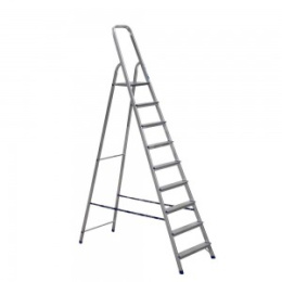 Стремянка металлическая  9 ступеней (1,86м) широкие Ярус 122209
