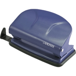 Дырокол  10 листов Devente Liquid Metal, металлический, с линейкой, в картон. коробке 4020320