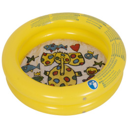 Бассейн надувной детский  21л 61х12,5см, заплатка для ремонта, от 1-3 лет Sunclub 17229/107406