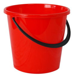 Ведро пластиковое 10л без крышки Ромашка, цвета в ассортименте Ар-Пласт 02013