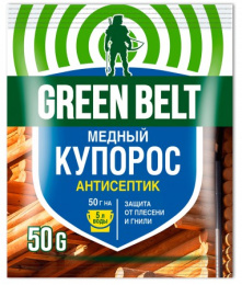 Медный купорос  50г средство от плесени и гнили Грин Бэлт 01-681/01-403