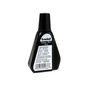 Краска штемпельная черная 28мл Trodat 7011ч