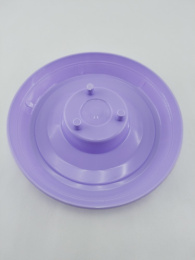 Поддон 250мм пластиковый для подвесного кашпо Глория 4,2л лавандовый 5plast 5PL0205