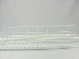 Тарелосушка в шкаф крашеная (белый) 565мм с поддоном Юнитрейд мг-2.2