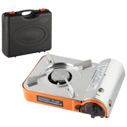 Плита газовая портативная с пьезоподжигом GS-400, 2 типа подключения газа (кейс) Energy 105313