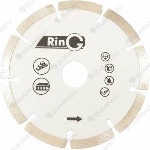 Диск алмазный Ring сегментный 150х7х2,1х22,2 мм 247233