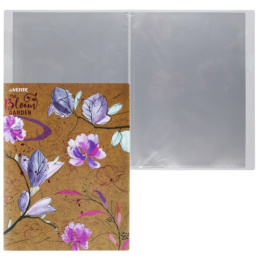 Папка с  20 файлами Devente Bloom Garden А4 400мкм 3101212