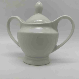 Сахарница фарфоровая 300мл белый Радужный Дом РД74886