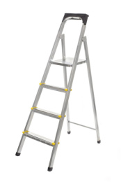 Стремянка металлическая  4 ступени (0,86м) широкие Standart Amigo