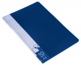 Папка с  10 файлами Бюрократ Blue -BPV10BLUE