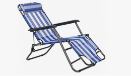 Кресло-шезлонг складное 150см, ширина 47см CY8005-2 NA