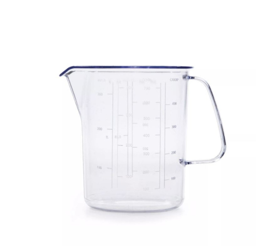 Кружка мерная пластиковая 0,5л тонированная Полимербыт С146