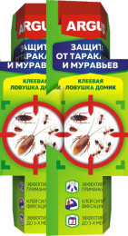 Ловушка клеевая от тараканов, муравьев (домик) Argus  AR-1427